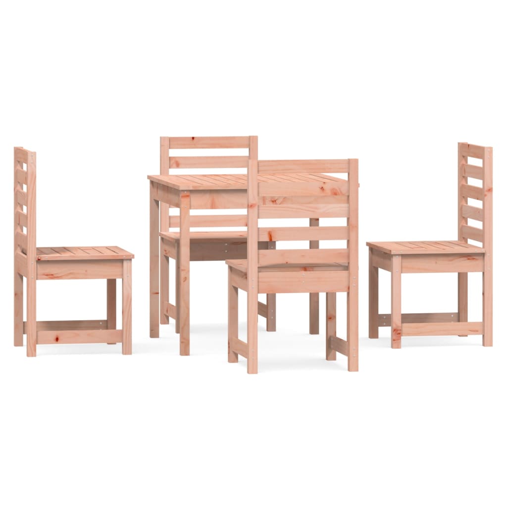 vidaXL Ensemble à manger de jardin 5 pcs bois massif Douglas