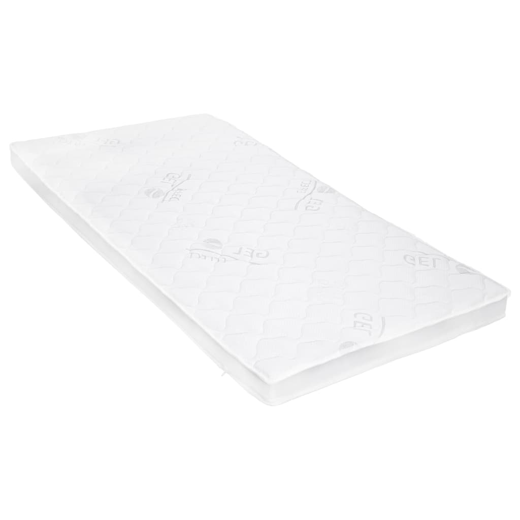 vidaXL Sur-matelas 80 x 200 cm Mousse de gel 7 cm