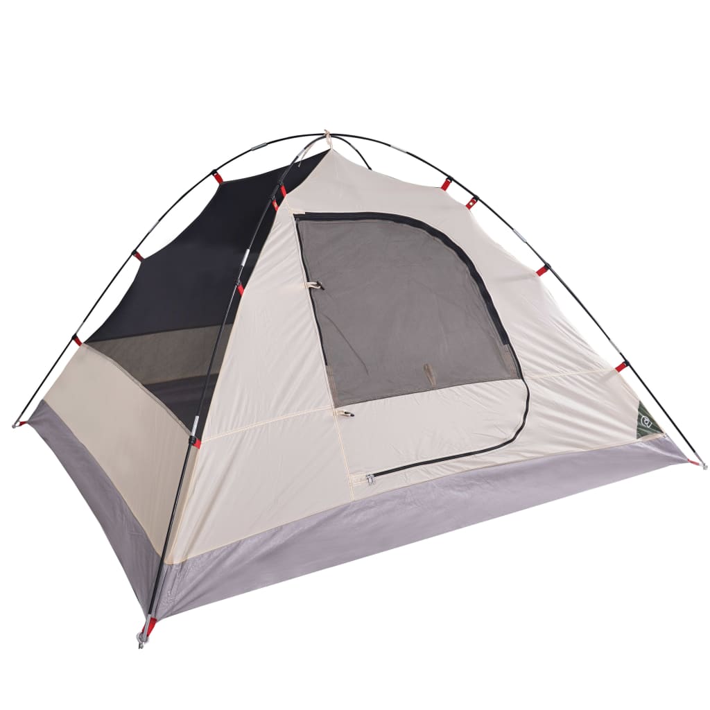 vidaXL Tente de camping à dôme 3 personne vert imperméable