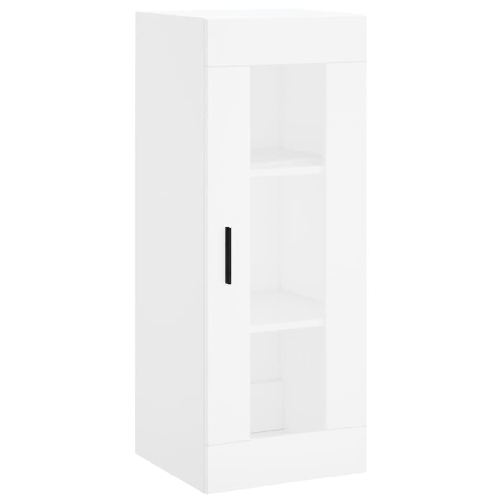 vidaXL Armoire murale blanc 34,5x34x90 cm