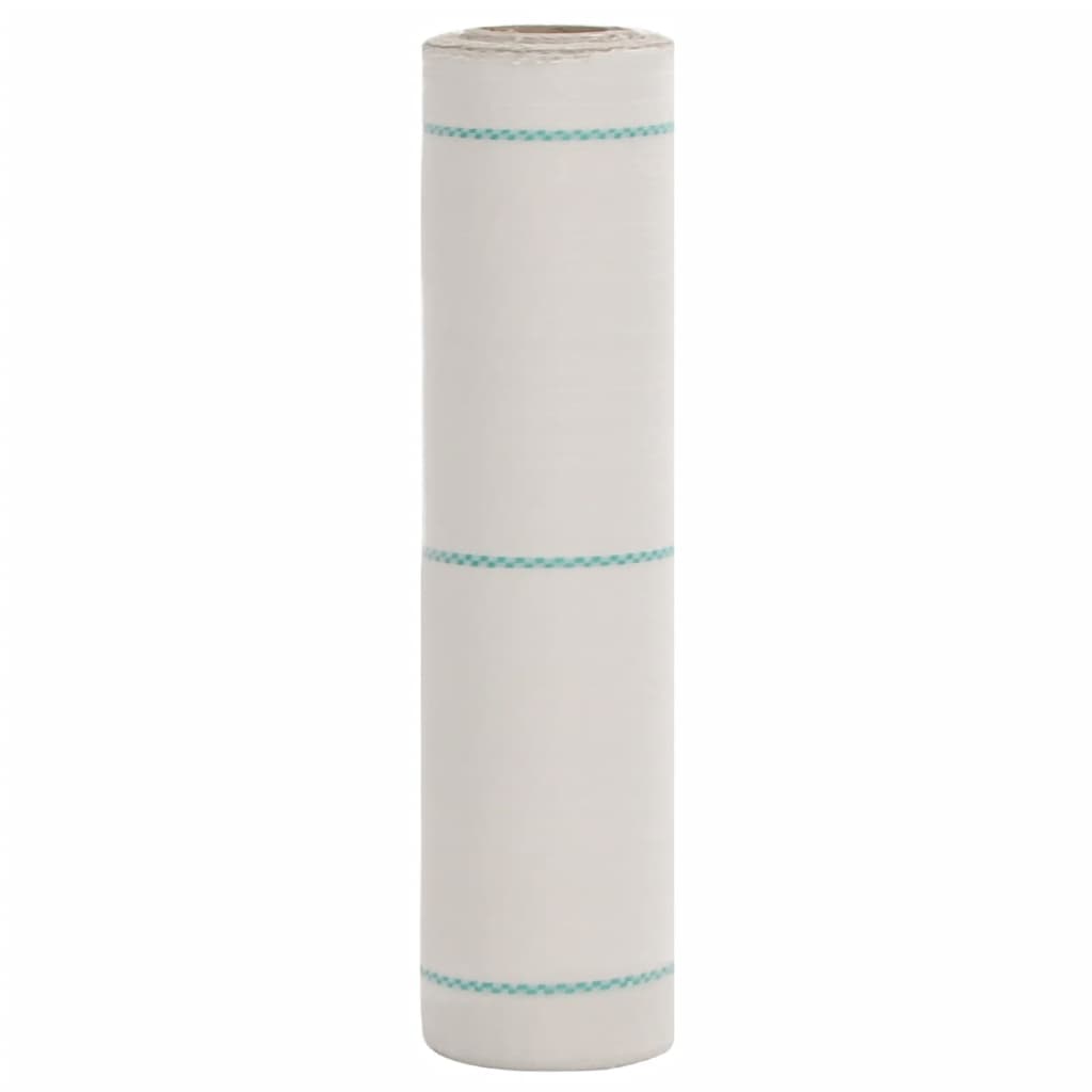 vidaXL Membrane anti-mauvaises herbes blanc 0,5x150 m PP