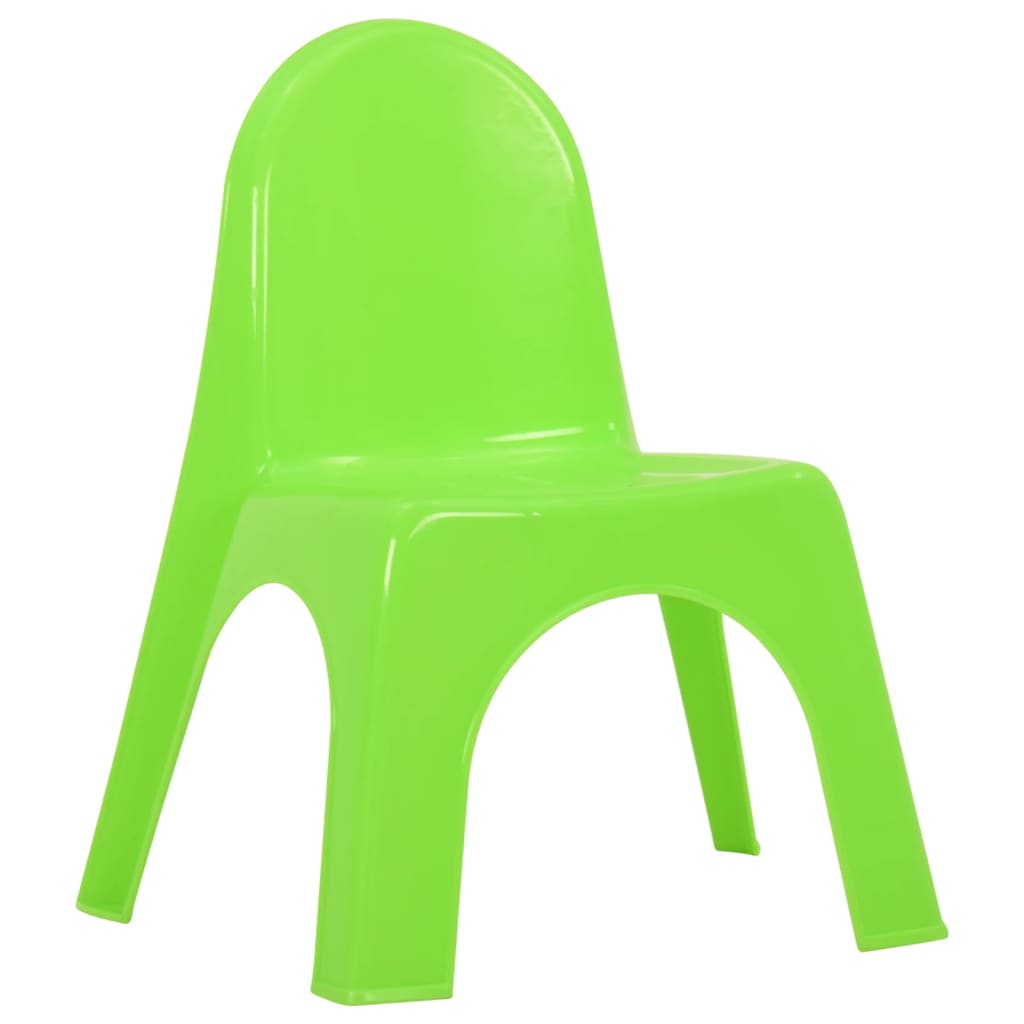 vidaXL Ensemble de table et chaises pour enfants PP