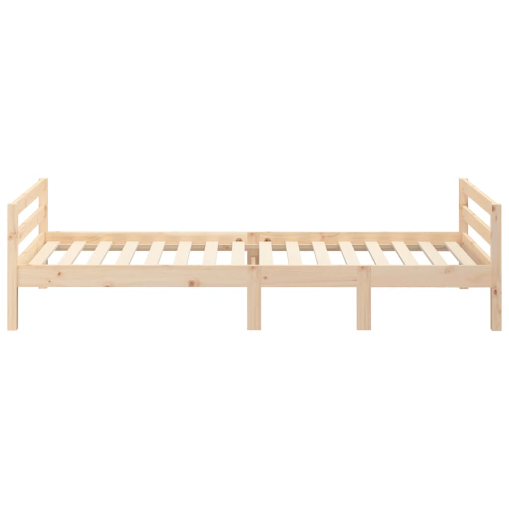 vidaXL Cadre de lit sans matelas 80x200 cm bois massif de pin