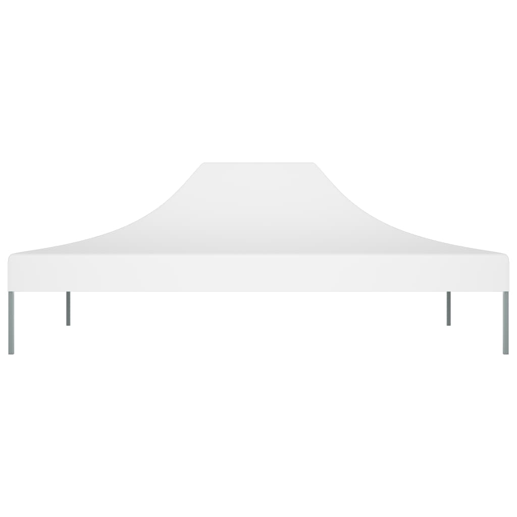 vidaXL Toit de tente de réception 4x3 m Blanc 270 g/m²