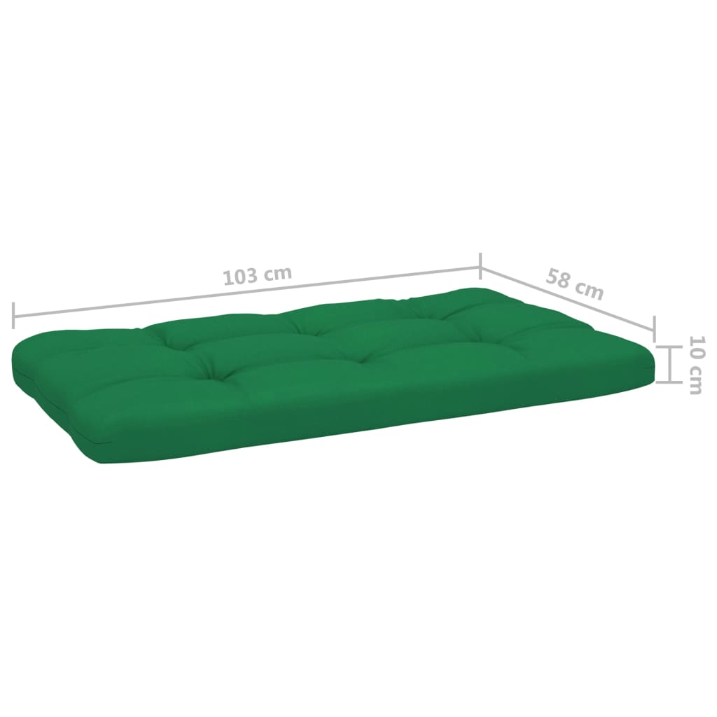 vidaXL Canapé d'angle palette de jardin noir bois de pin imprégné