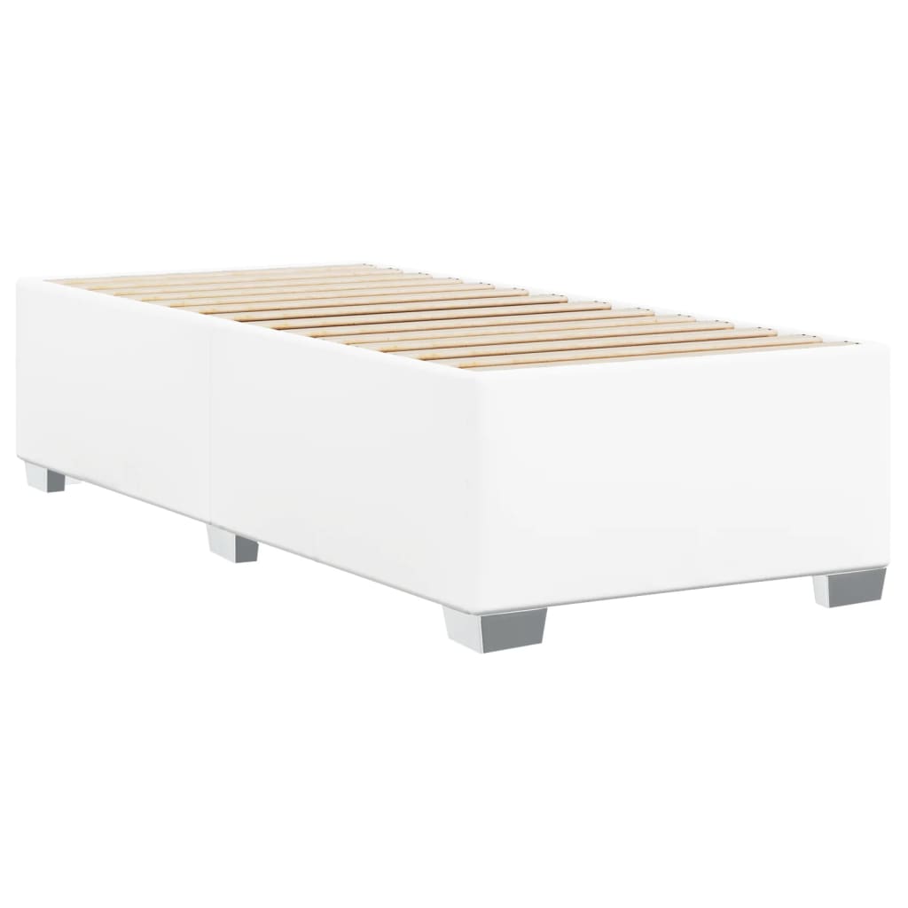 vidaXL Cadre de lit sans matelas blanc 80x200 cm similicuir