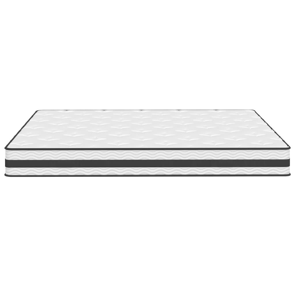 vidaXL Matelas à ressorts bonnell moyen 200x200 cm