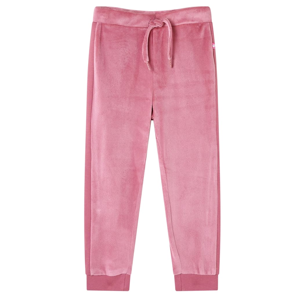 Pantalon de survêtement pour enfants framboise 92