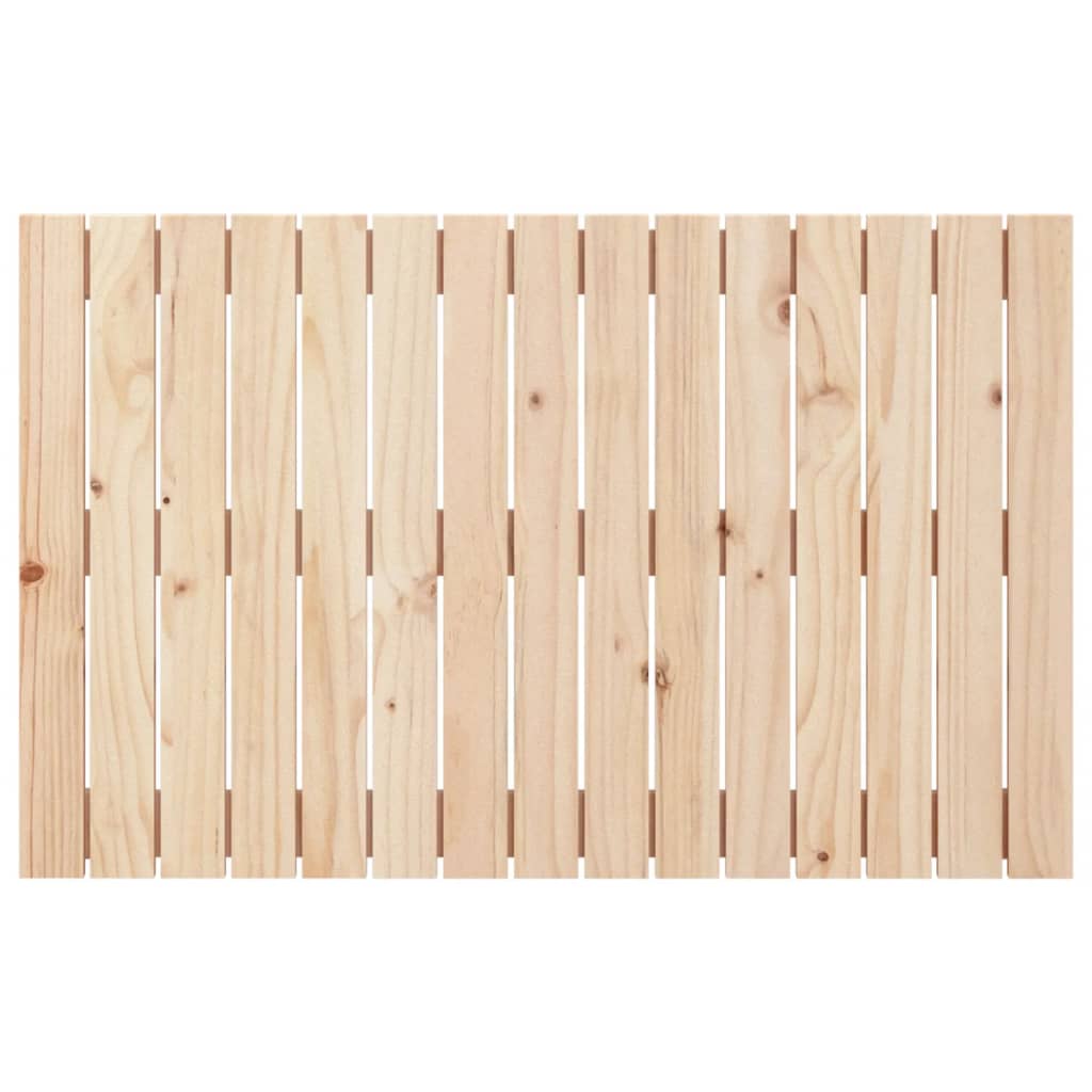 vidaXL Tête de lit murale 95,5x3x60 cm Bois massif de pin