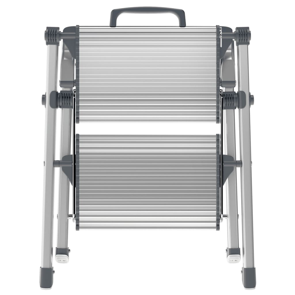 Hailo Escabeau 2 marches Mini Comfort 45 cm Aluminium 4310-100