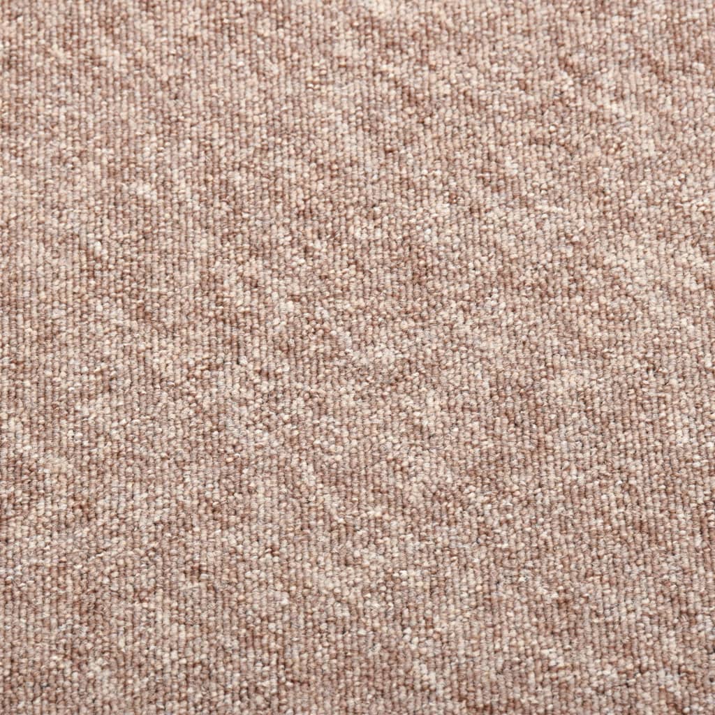 vidaXL Dalles de tapis de sol 20 pcs 5 m² 50x50 cm Beige