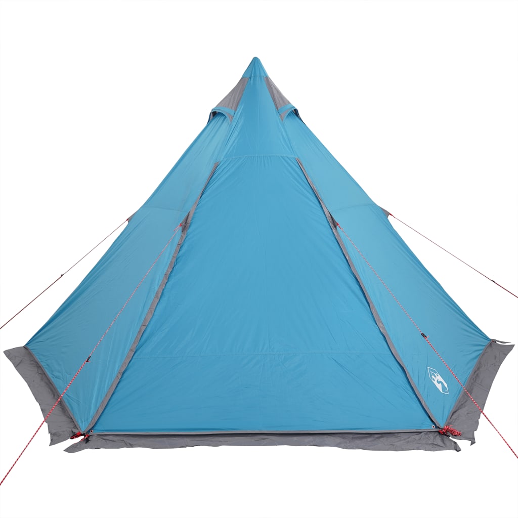 vidaXL Tente familiale tipi 6 personnes bleu imperméable