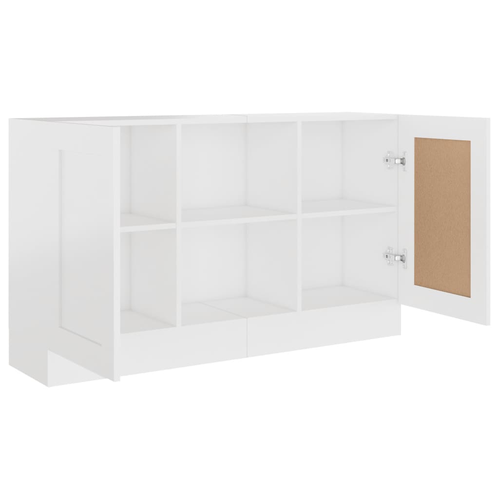 vidaXL Buffet Blanc 120x30,5x70 cm Bois d'ingénierie