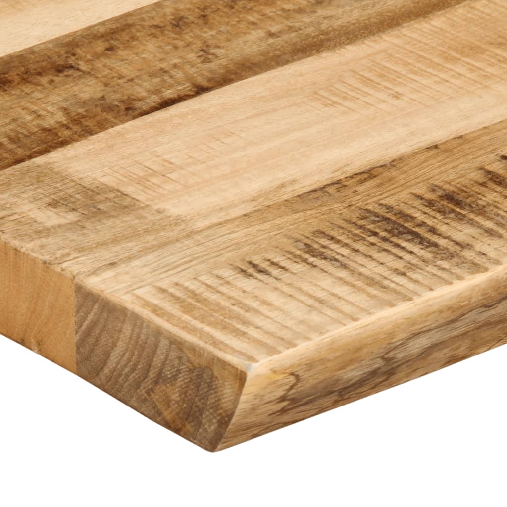 vidaXL Dessus de table bord vivant 110x60x3,8 cm bois de manguier brut