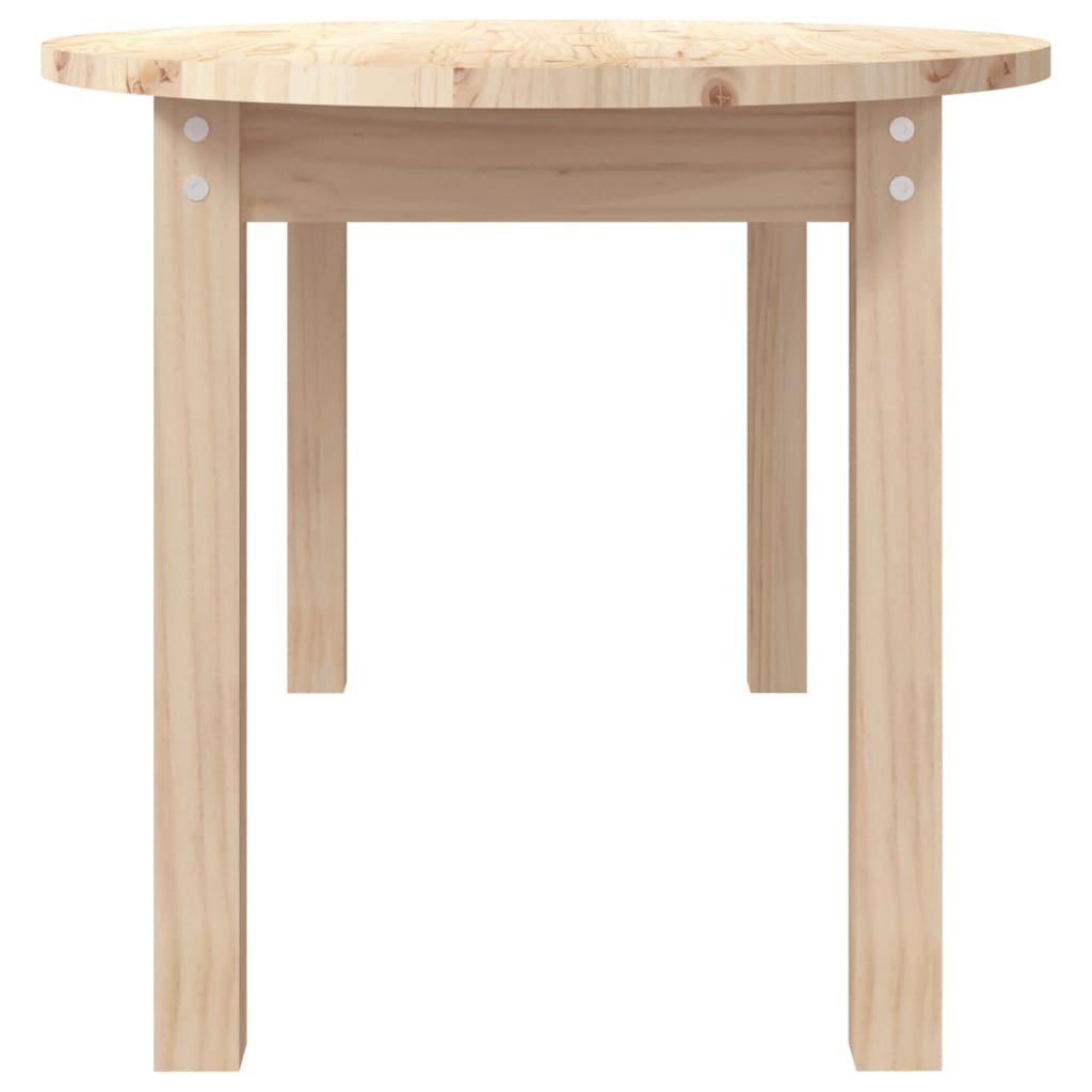 vidaXL Table basse 110x55x45 cm Bois massif de pin