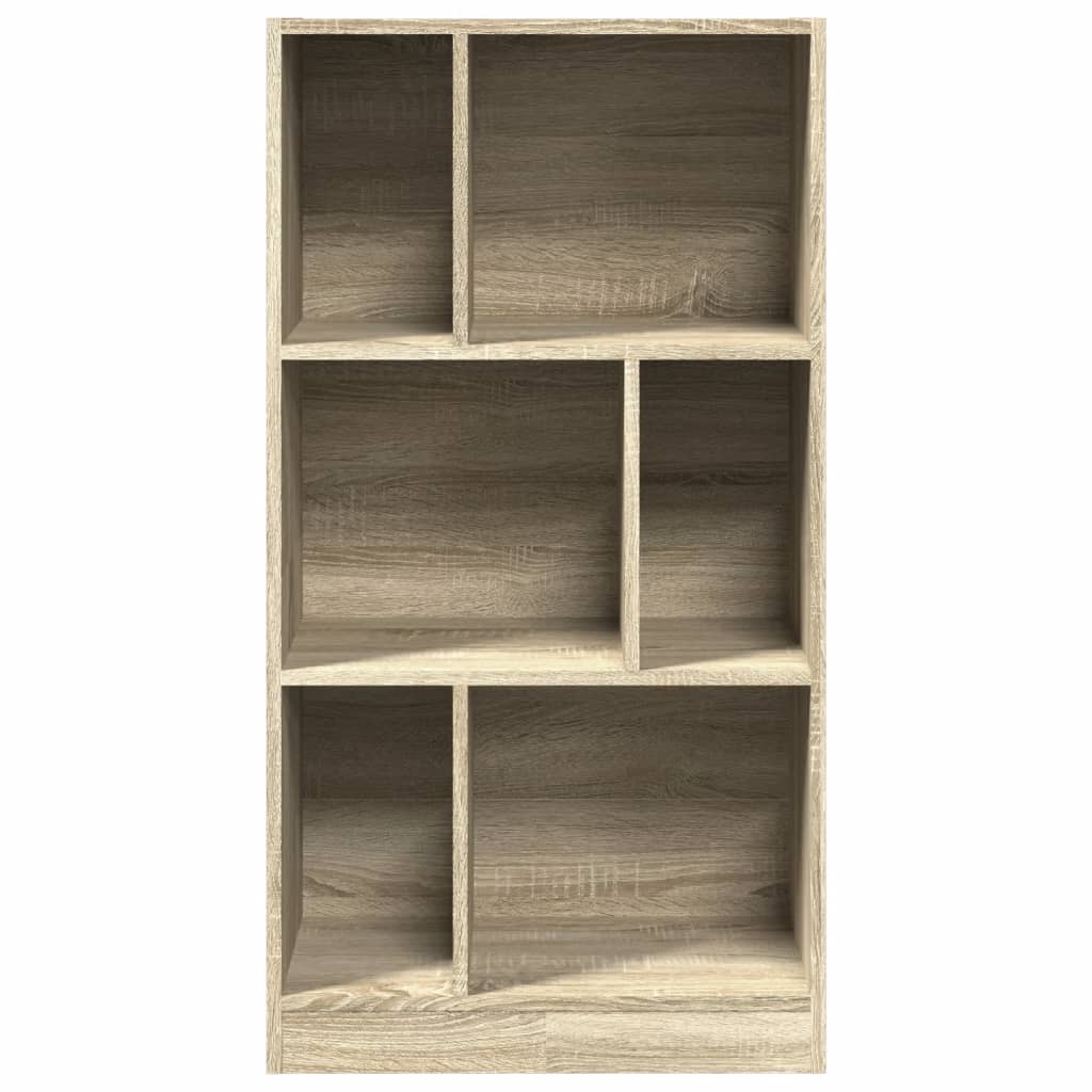 vidaXL Bibliothèque chêne sonoma 57x28,5x107,5 cm bois d'ingénierie