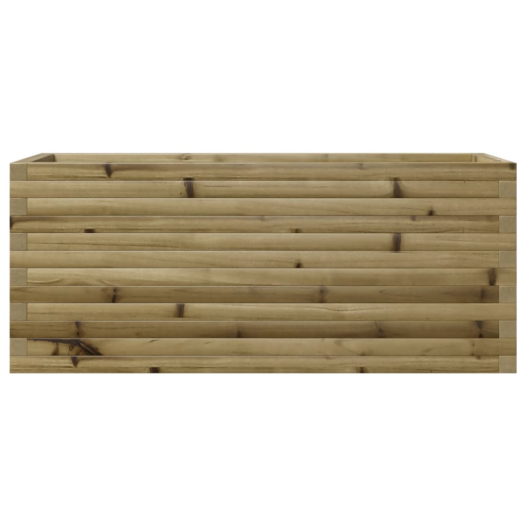 vidaXL Jardinière 110x40x46 cm bois de pin imprégné