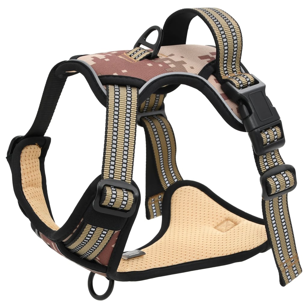 vidaXL Harnais pour chien avec laisse et collier réglables L