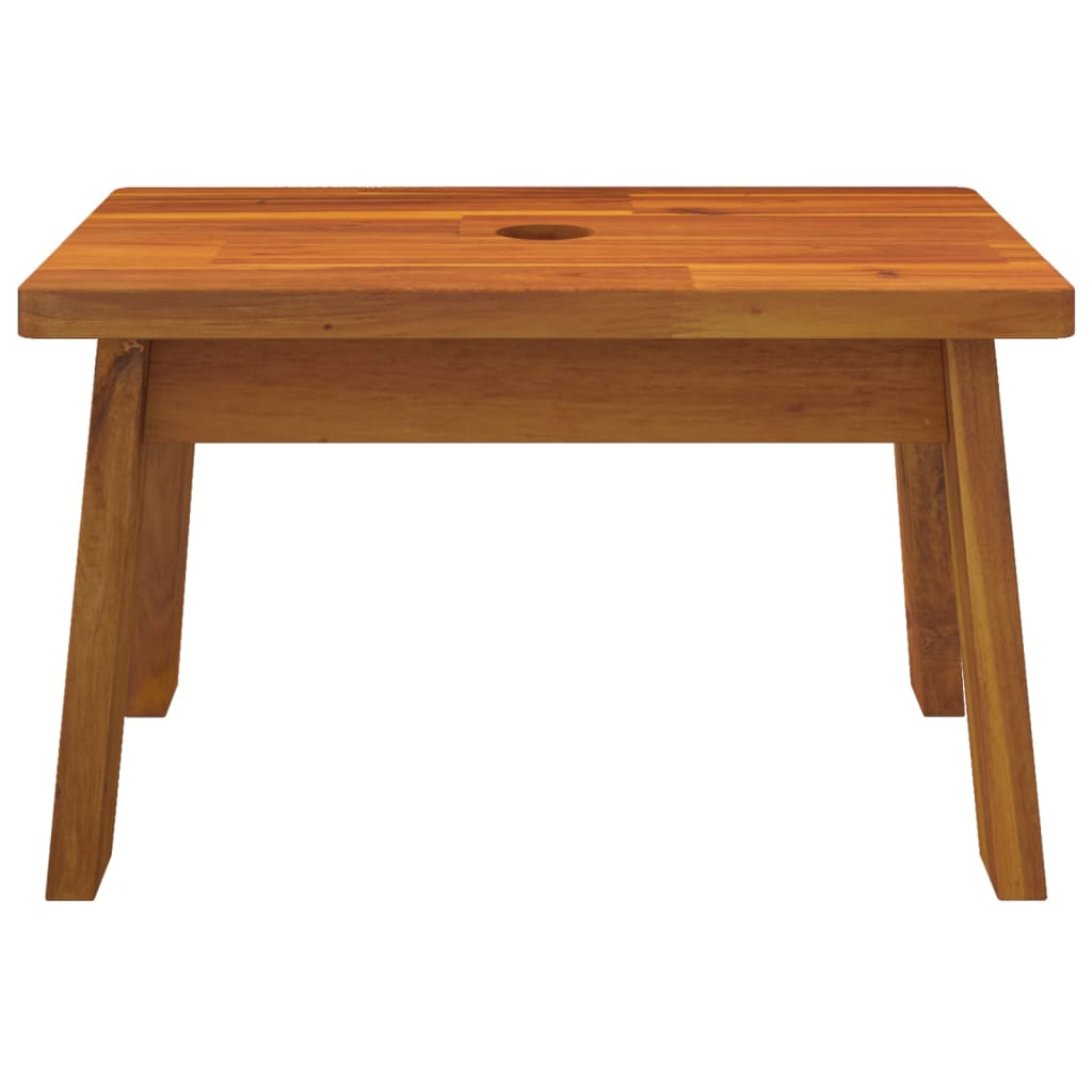 vidaXL Tabouret-escabeau 38x26x22 cm Bois d'acacia solide