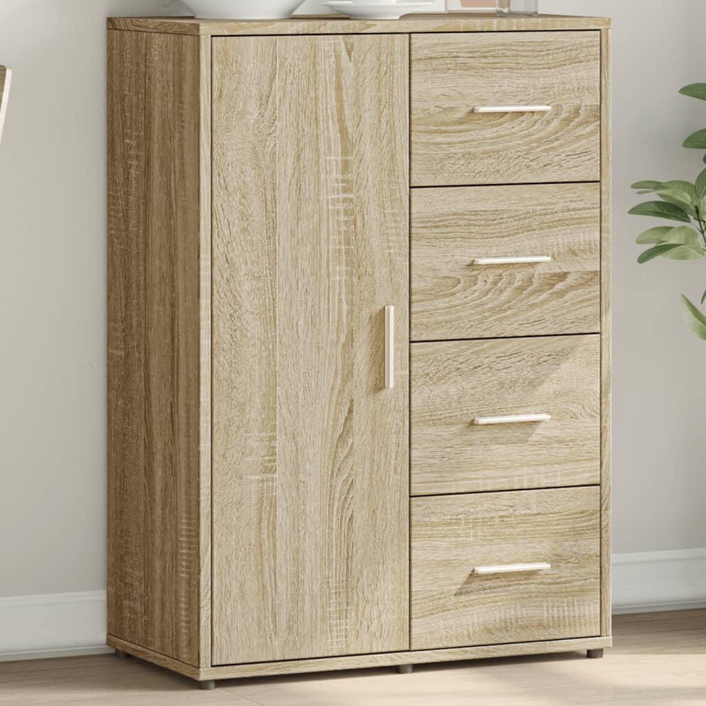 vidaXL Buffet chêne sonoma 60x31x84 cm bois d'ingénierie