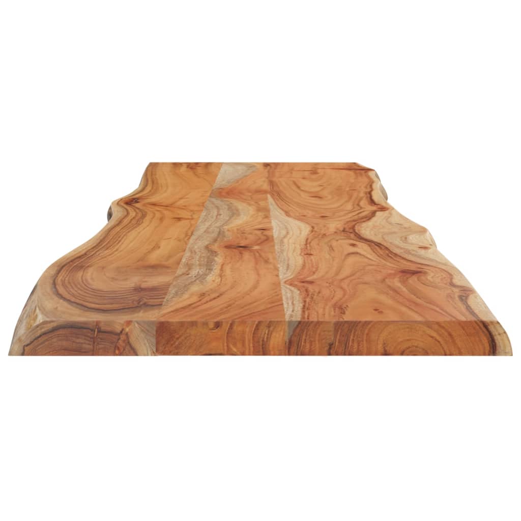 vidaXL Dessus de table 180x40x2,5 cm rectangulaire bois massif acacia