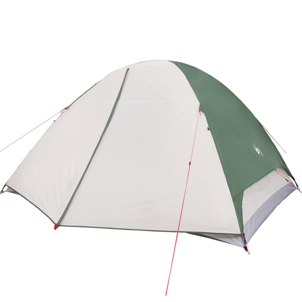 vidaXL Tente de camping à dôme 6 personnes vert imperméable