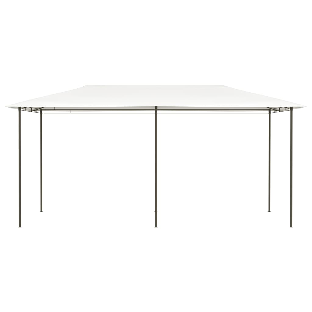 vidaXL Belvédère 2,98x5,3x2,59 m Crème 160 g/m²