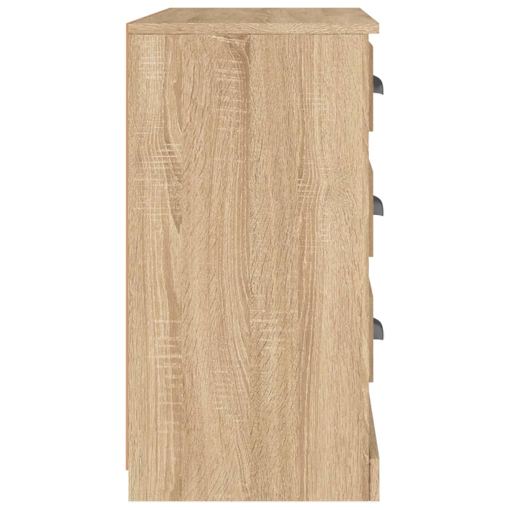 vidaXL Buffet chêne sonoma 104,5x35,5x67,5 cm bois d'ingénierie