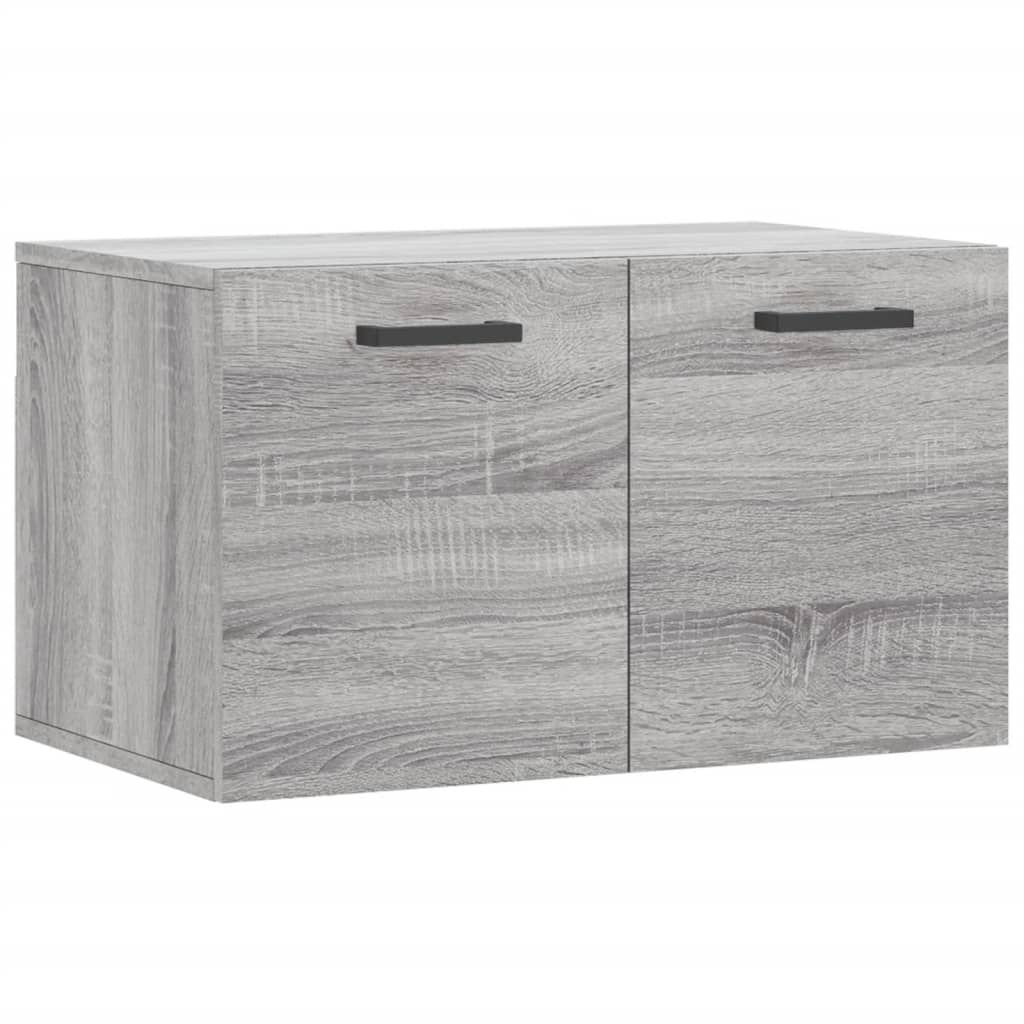 vidaXL Armoire murale Sonoma gris 60x36,5x35 cm Bois d'ingénierie