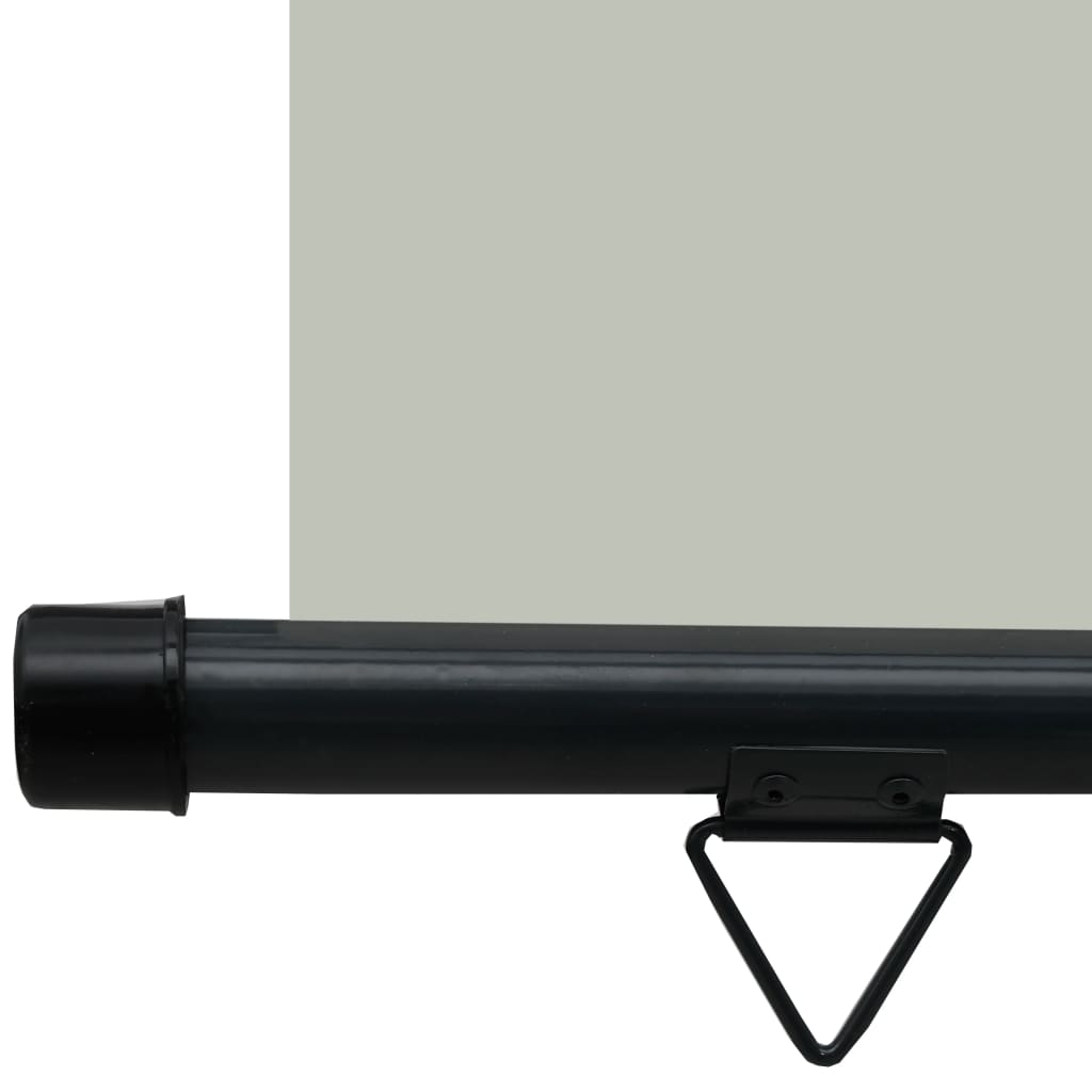 vidaXL Auvent latéral de balcon 145x250 cm Gris