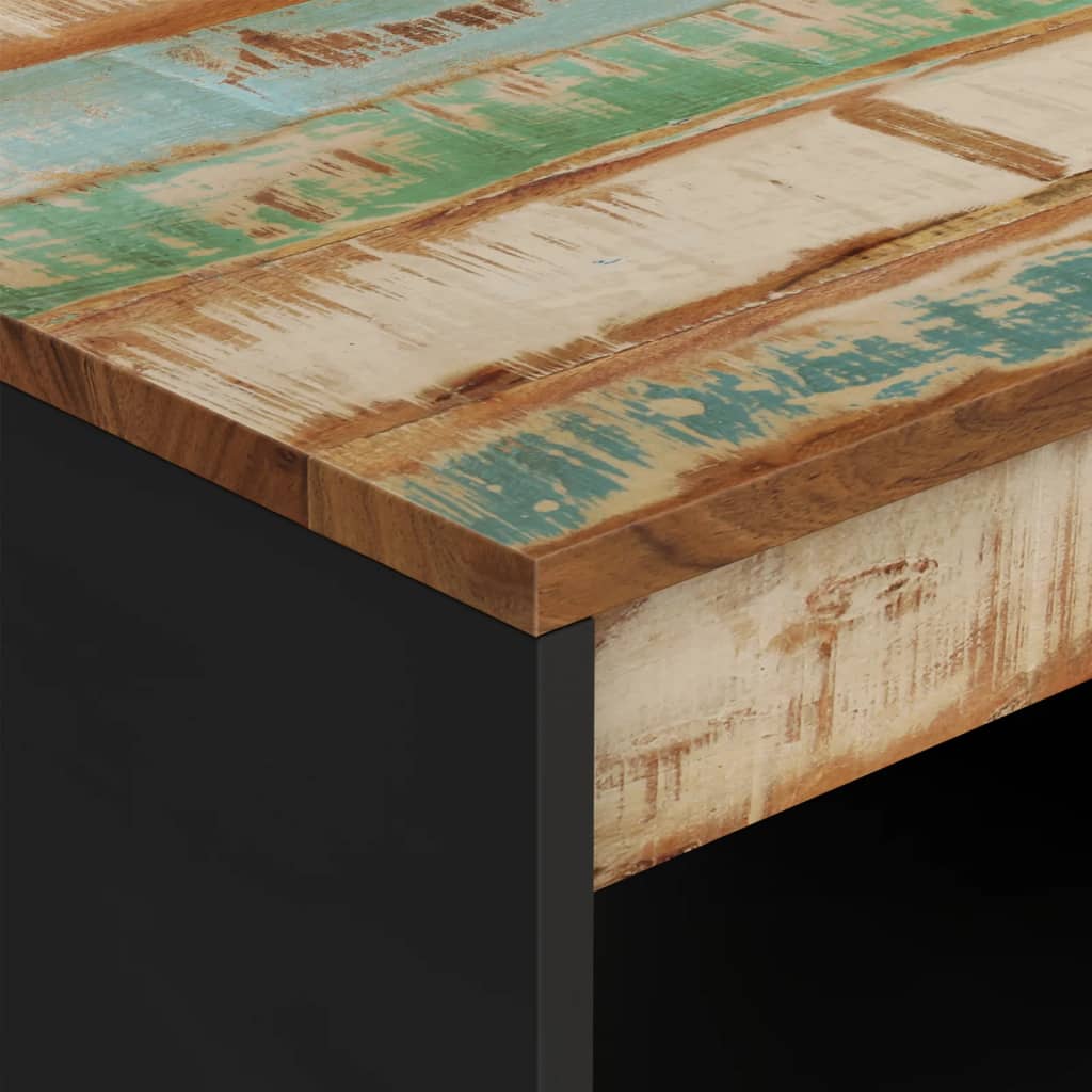vidaXL Table basse 90x50x40 cm bois de récupération massif