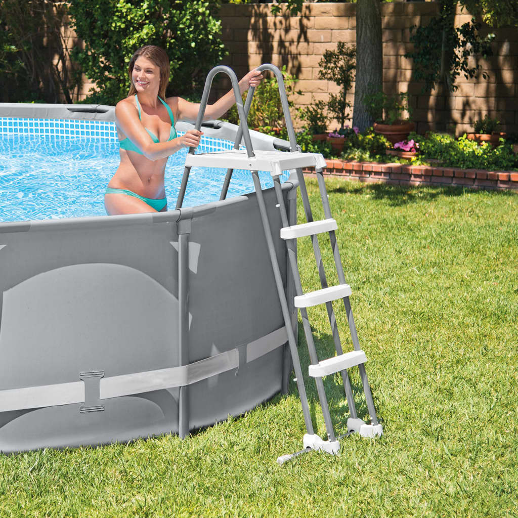 Intex Échelle de sécurité pour piscine à 3 marches 91-107 cm