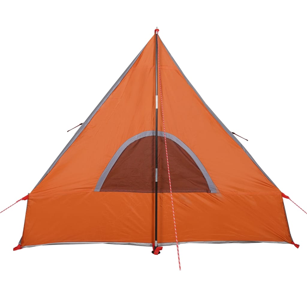 vidaXL Tente de camping en forme de A 2 personnes gris imperméable