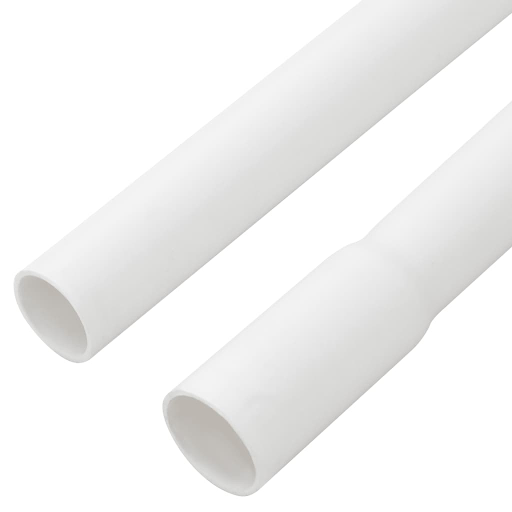 vidaXL Goulottes de câble Ø16 mm 10 m PVC