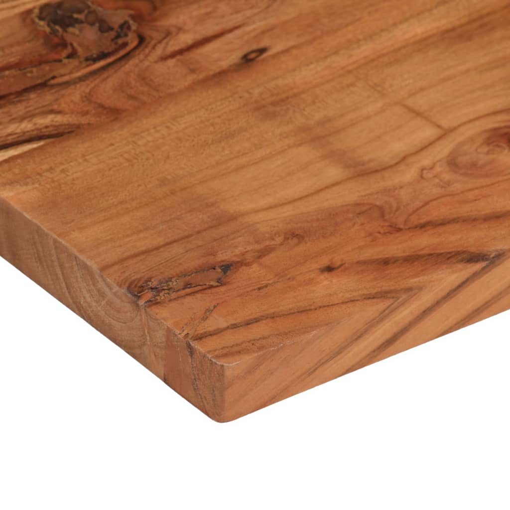 vidaXL Dessus de table 90x40x3,8 cm rectangulaire bois massif d'acacia