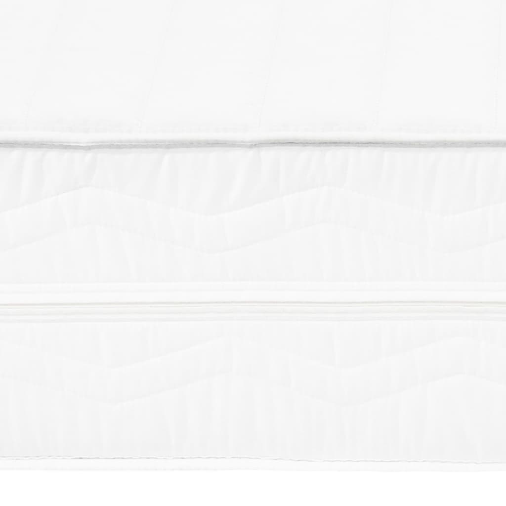 vidaXL Matelas 120 x 200 cm Mousse à mémoire de forme Visco 18 cm