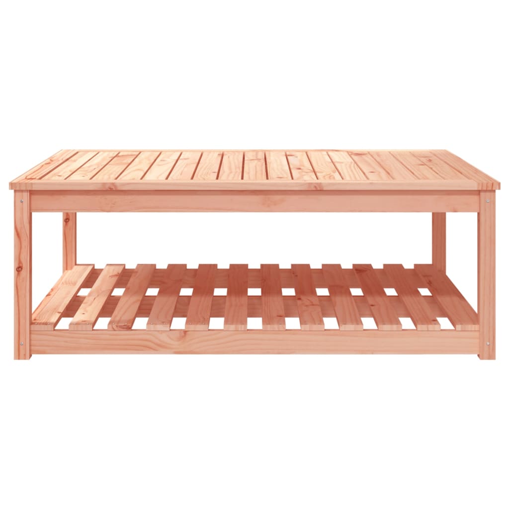 vidaXL Table de jardin 121x82,5x45 cm bois massif de douglas