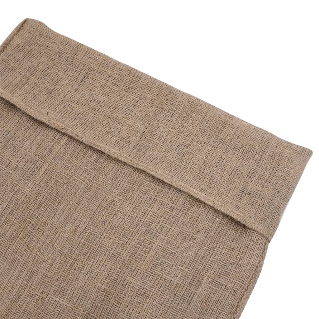 vidaXL Sacs en jute 5 pcs 65x135 cm 100 % jute 220 g/m²