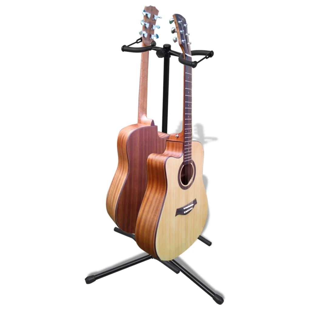 Stand de double guitare pliable