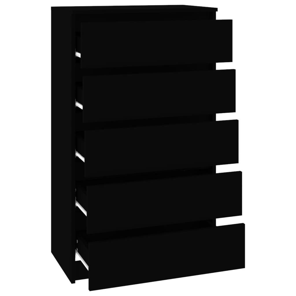 Classeur à tiroirs 90x164 cm en acier noir VidaXL 336300 - Acheter -  Habitium®