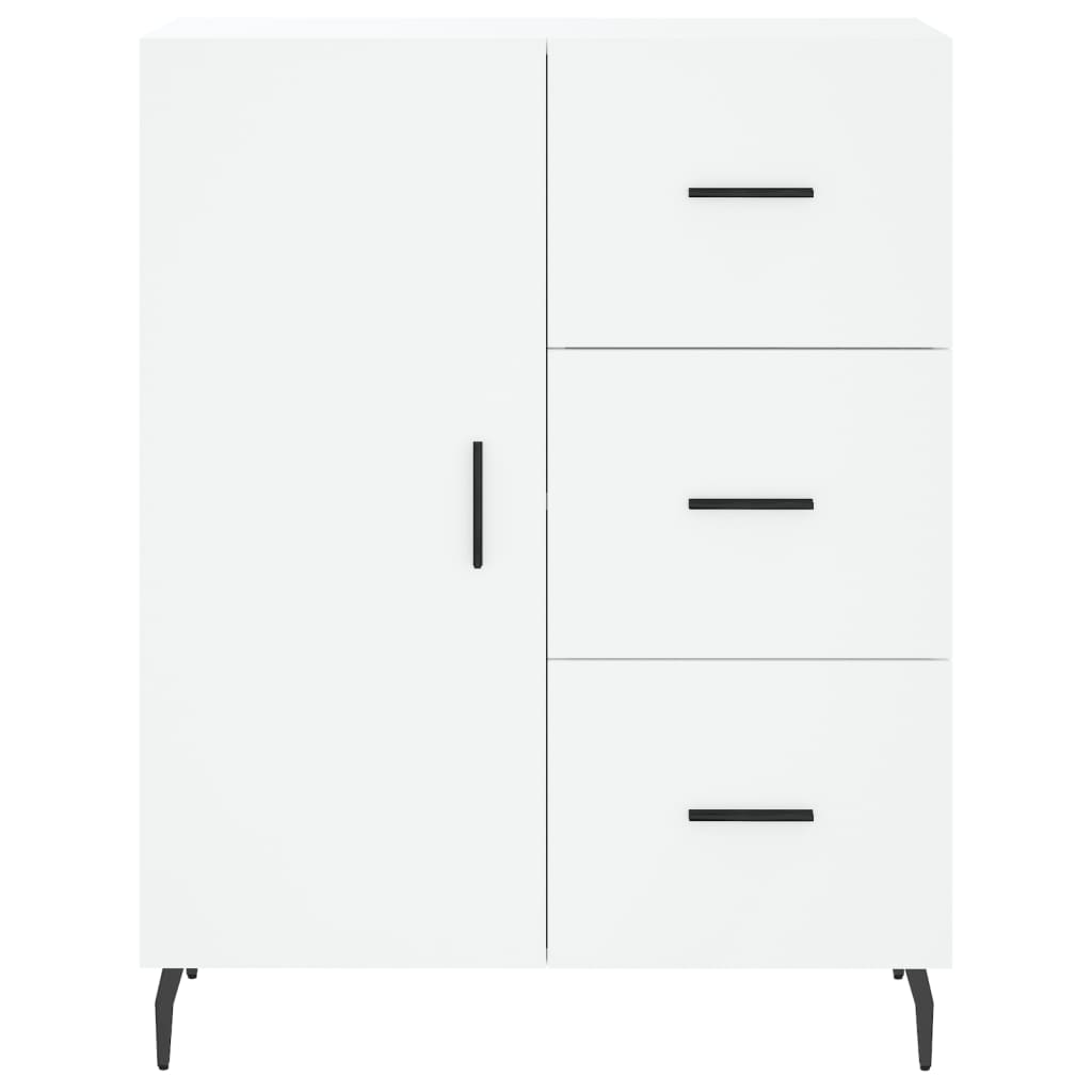 vidaXL Buffet blanc 69,5x34x90 cm bois d'ingénierie