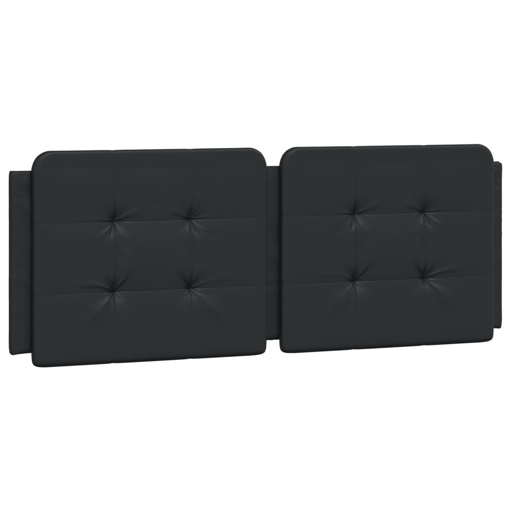 vidaXL Cadre de lit sans matelas noir 120x200 cm similicuir