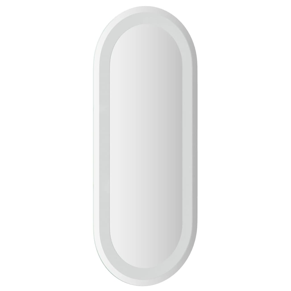 vidaXL Miroir de salle de bain à LED 70x30 cm ovale