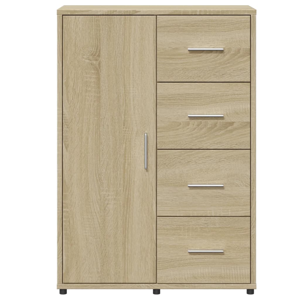 vidaXL Buffet chêne sonoma 60x31x84 cm bois d'ingénierie