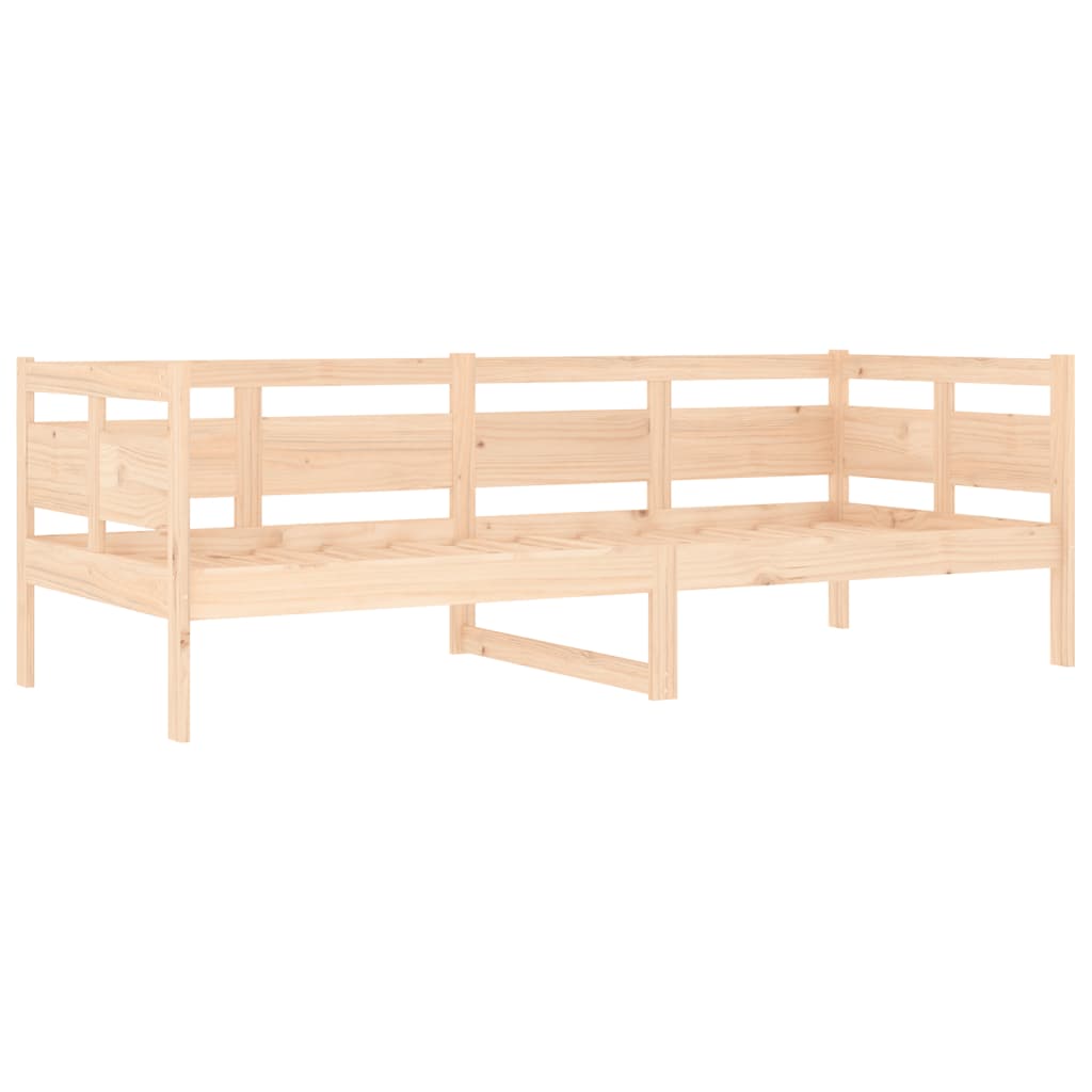 vidaXL Lit de jour sans matelas bois de pin massif 80x200 cm