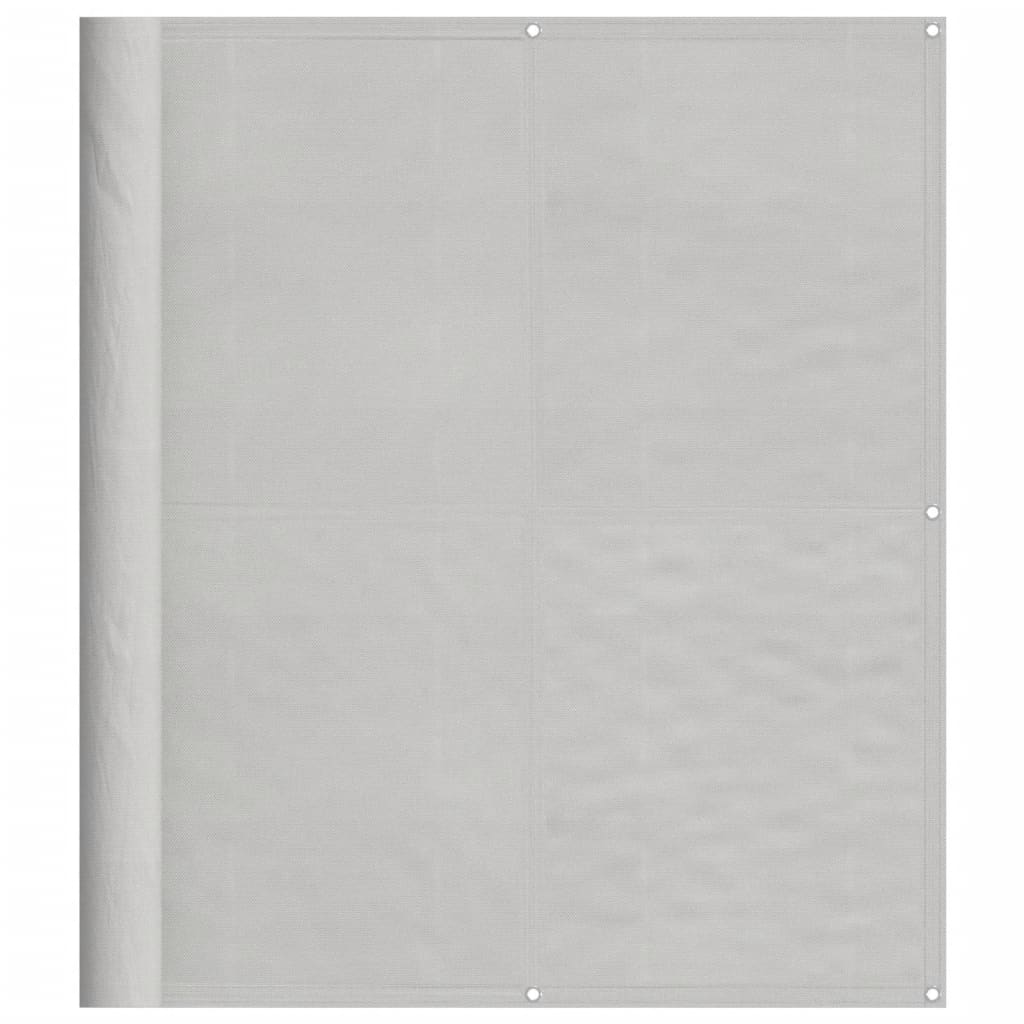 vidaXL Écran de balcon gris clair 120x800 cm 100% polyester oxford