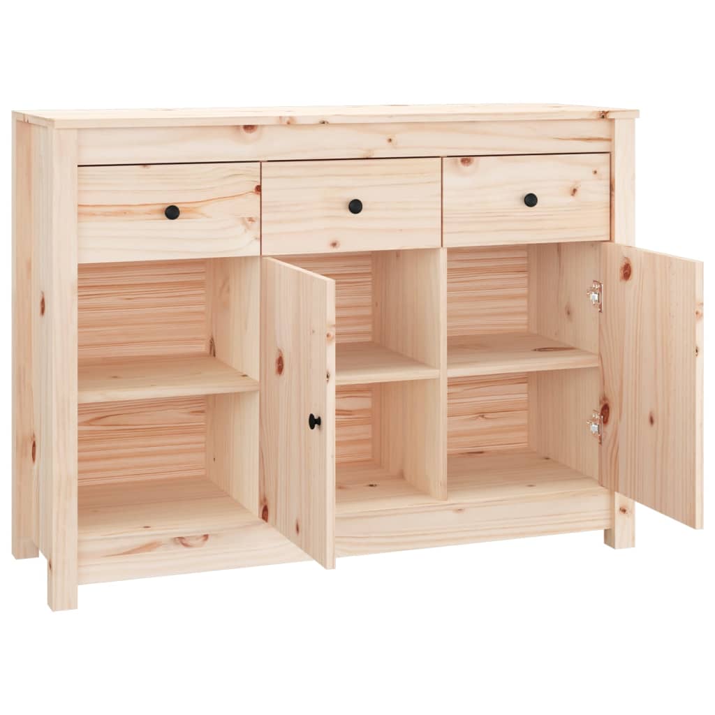 vidaXL Buffet 100x35x74 cm Bois massif de pin