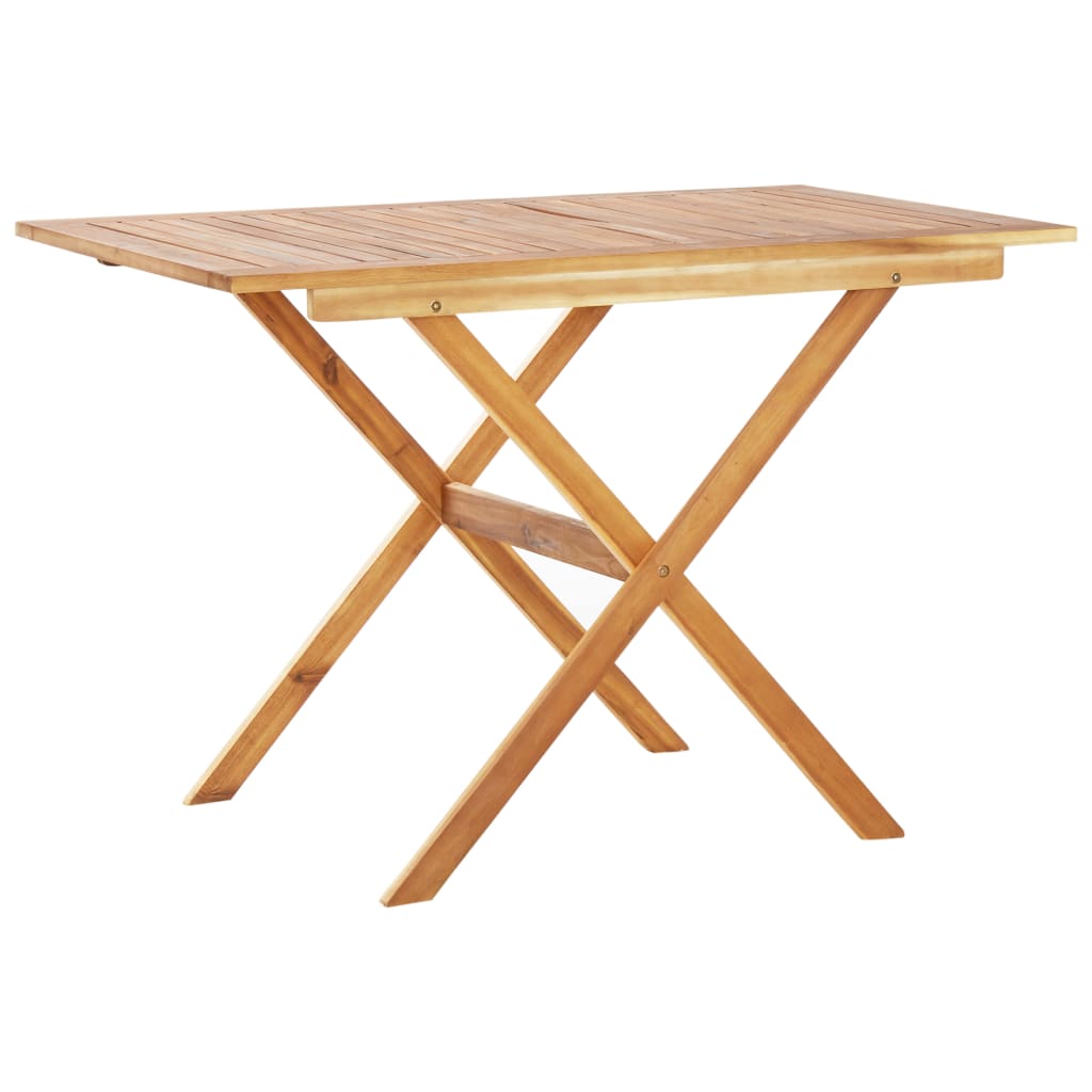 vidaXL Ensemble à dîner de jardin 3 pcs Résine tressée et acacia