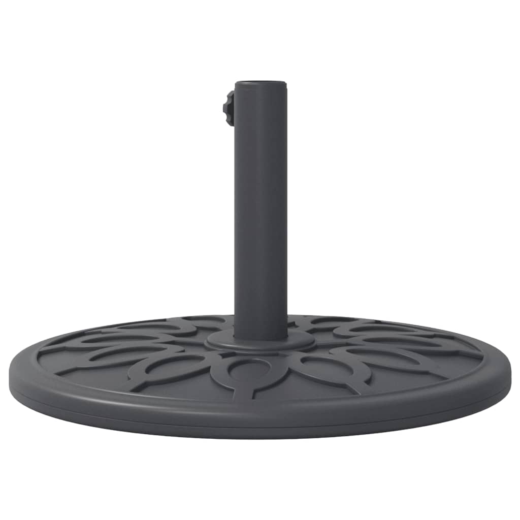 vidaXL Base de parasol pour mâts Ø38 / 48 mm 12 kg rond