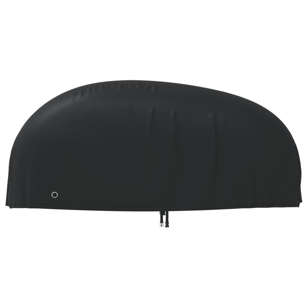 vidaXL Housse de motocyclette noir 265x105x125 cm oxford 210D